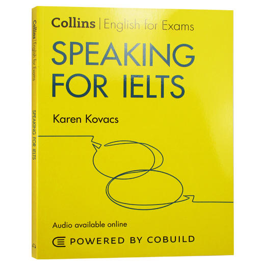 柯林斯雅思口语 英文原版 Speaking for IELTS 雅思考试工具书 进口书籍教材 英文版 可搭词汇阅读听力写作语法 商品图1