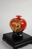 中华老字号蔡氏漆线雕6英寸龙凤呈祥圆瓶（红釉） 商品缩略图2