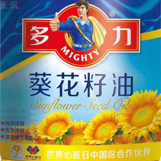 多力/MIGHTY 葵花籽油 5L/桶 商品图3