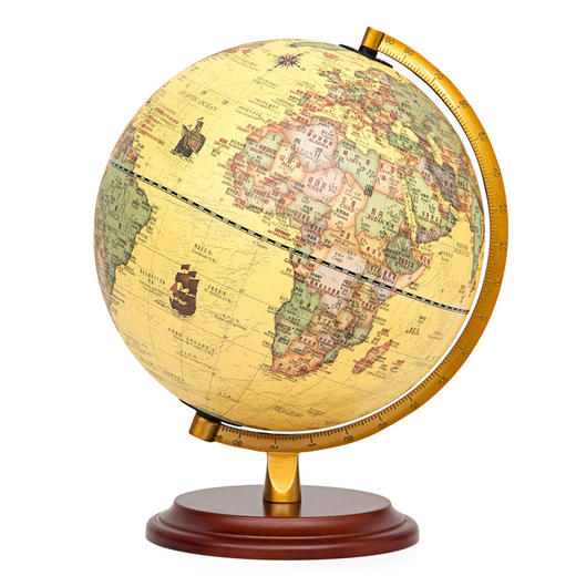 【小红书推荐】天屿25cm美式复古仿古发光地球仪 商品图3