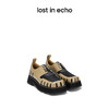 [捡漏价]lost in echo 设计师品牌双层斜方头假两件透气德比单鞋 商品缩略图2