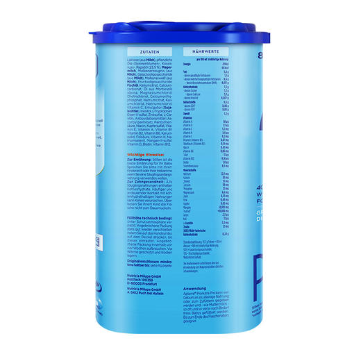 德国爱他美AptamilPre段德国进奶粉800g0-6个月 商品图1