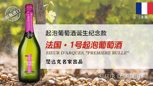法国-瑟达克1号起泡葡萄酒 商品图0