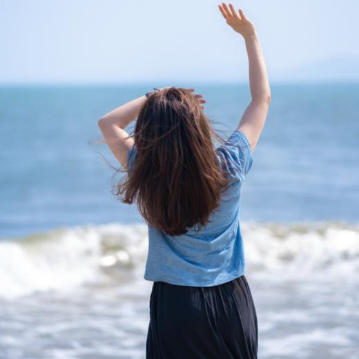 菜菜家植物染棉麻T恤|非遗手艺天然植物染，轻薄凉爽巨好穿 商品图3