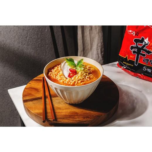 韩国进口农心辛拉面五连包600g方便面速食方便面 商品图3