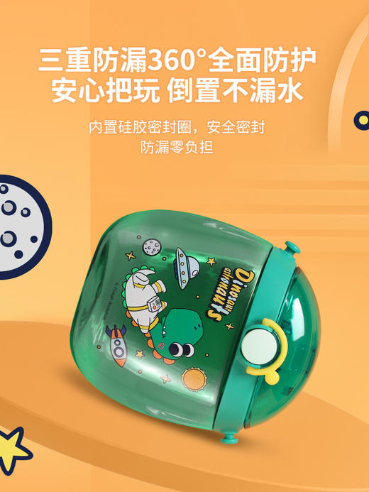 儿童水杯夏季婴儿甜甜圈吸管杯男女幼儿园上学专用小学生上学专用（TMY-4471/4443/4469） 商品图12