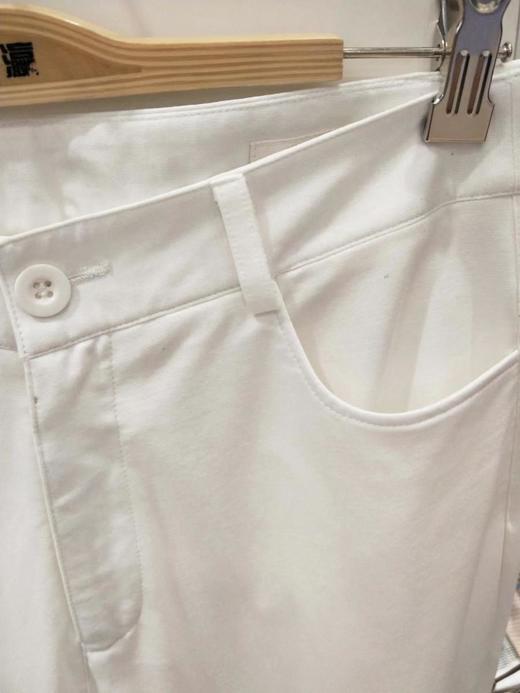 3楼康尼威白色直筒休闲裤 商品图1