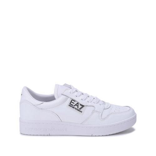 EA7/EA7阿玛尼 男女同款皮革/织物系带休闲运动鞋 X8X086 XK221 商品图5