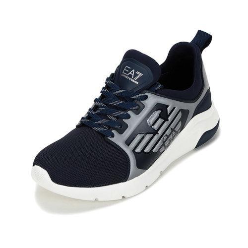EA7/EA7 男士织物/PU系带休闲运动鞋 X8X057 XCC55 商品图6
