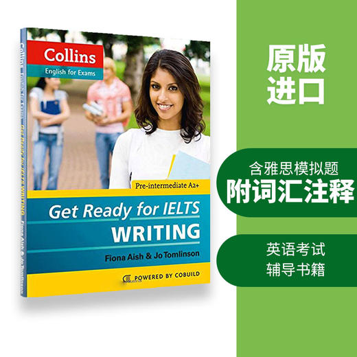 柯林斯雅思基础英文写作 英文原版 Get Ready for IELTS Writing 英语考试辅导书籍进口教材 可搭词汇阅读听力语法口语 商品图2