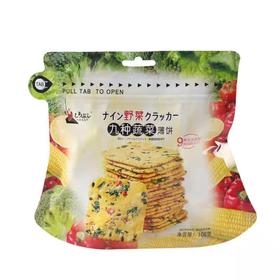 七武花田9种蔬菜薄饼 鲜炖鸡汤味106g