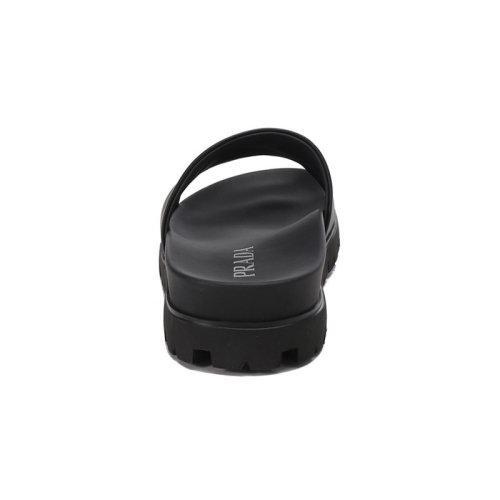 PRADA/普拉达【22春夏新款】男士皮革徽标装饰拖鞋凉拖 2X3060 A21 商品图2