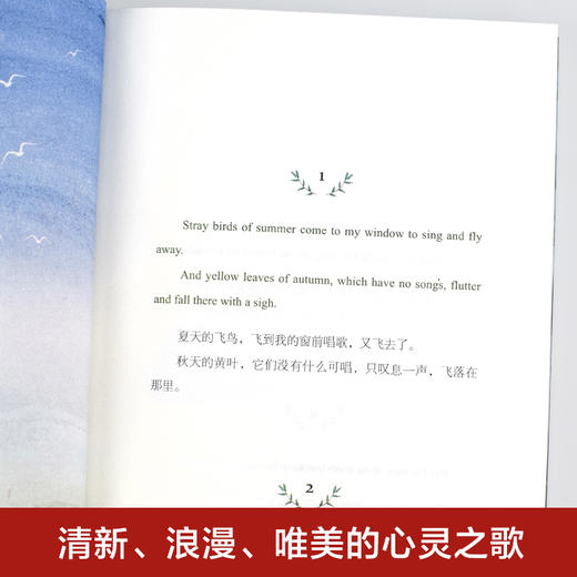 【9-18岁】《泰戈尔经典诗集》双语全彩（全2册）唯美的心灵之歌 商品图3