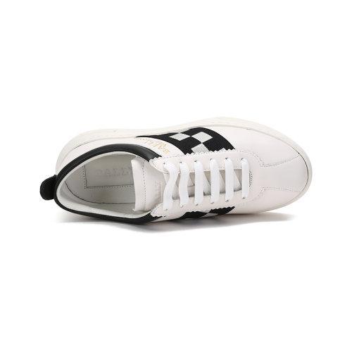 BALLY/巴利【21秋冬新品】男士牛皮/织物系带休闲运动鞋板鞋棋盘图案 VITA PARCOURS BL 商品图8