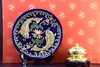 中华老字号蔡氏漆线雕双鱼和谐盘（10英寸蓝） 商品缩略图0