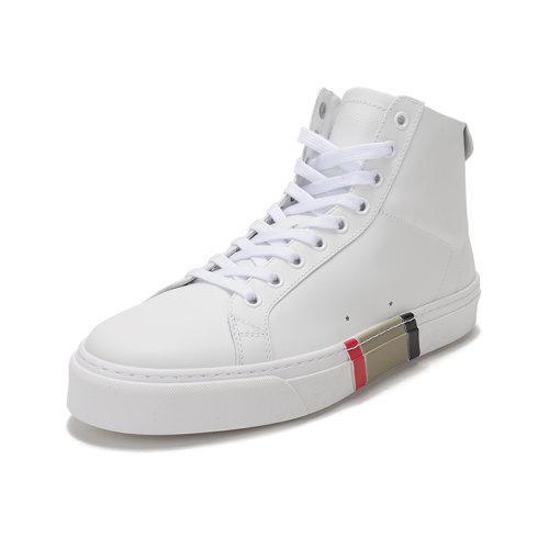 BURBERRY/博柏利 男款牛皮高帮系带休闲运动鞋 80415761 商品图1