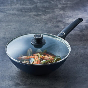 WOLL德国制造不粘炒锅钻石系列30cm中式炒锅少油烟家用炒菜锅进口锅具 商品图2