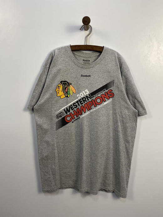 Reebok 锐步 NHL 美国国家冰球联盟 
斯坦利杯（Stanley Cup） 短袖T恤 _SST(L) 商品图1