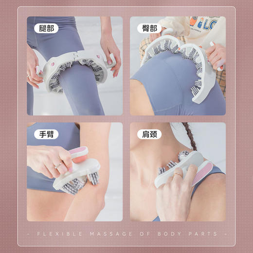 【瑜伽运动腿部按摩器 全方位腿部塑性】夹腿滚轮大腿小腿肌肉放松按摩多功能美腿 商品图4