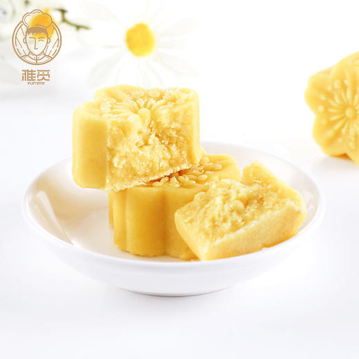 雅觅 原味绿豆糕320g 8枚 传统糕点小吃 办公下午茶休闲食品特产零食 商品图3