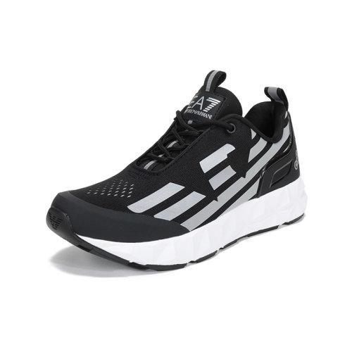 EA7/EA7阿玛尼 男女同款织物网眼系带休闲运动鞋鹰标图案 X8X033 XCC52 商品图11