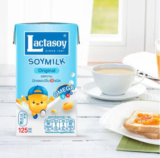 力大狮 • 原味豆奶1排750ml（125ml*6） 商品图1