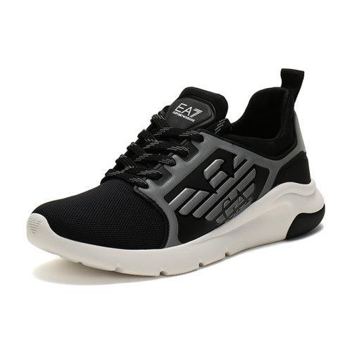 EA7/EA7 男士织物/PU系带休闲运动鞋 X8X057 XCC55 商品图11