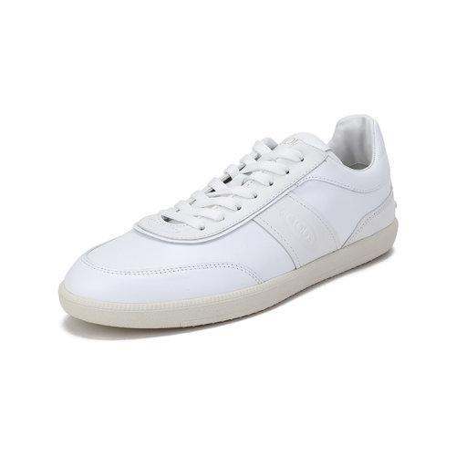 Tod’s/托德斯【22春夏新款】男士皮革系带休闲运动鞋小白鞋 XXM68C0DP30OV7 商品图1