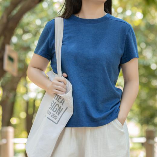 菜菜家植物染棉麻T恤|非遗手艺天然植物染，轻薄凉爽巨好穿 商品图14