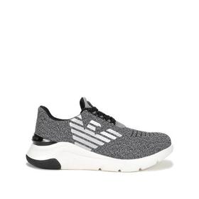 EA7/EA7 男女中性织物系带休闲运动鞋 X8X059 XK140