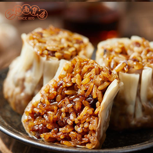 【三阳南货早餐组合】鲜肉小笼250g（10只）*2包+三丁糯米烧麦360g（6只）*4包 商品图2