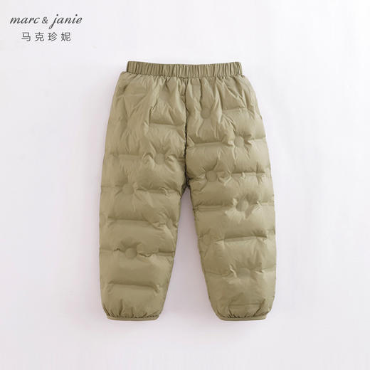 马克珍妮秋冬男女童超轻保暖羽绒裤221916 商品图2