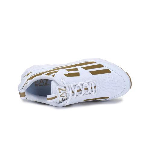 EA7/EA7阿玛尼 男女同款织物网眼系带休闲运动鞋鹰标图案 X8X033 XCC52 商品图22