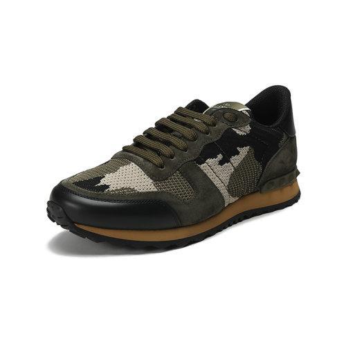 Valentino/华伦天奴【22春夏新款】男士织物配皮系带休闲运动鞋 XY2S0723 QRK 商品图6