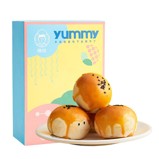 雅觅 金刺梨蛋黄酥360g 蛋黄酥雪媚娘蛋黄夹心零食 办公室休闲食品 商品图5