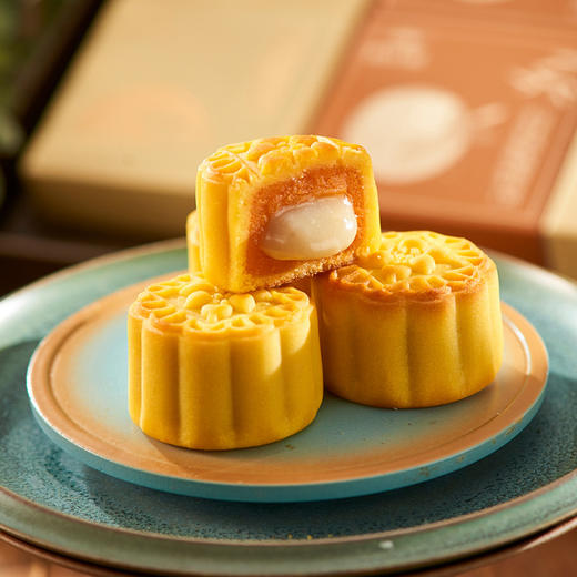 芝士流心奶黄月饼礼盒 商品图3