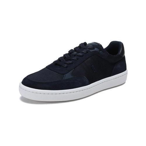 HUGO BOSS/雨果博斯 男士织物配皮等多种材质拼接系带休闲运动鞋板鞋 50454939 商品图1