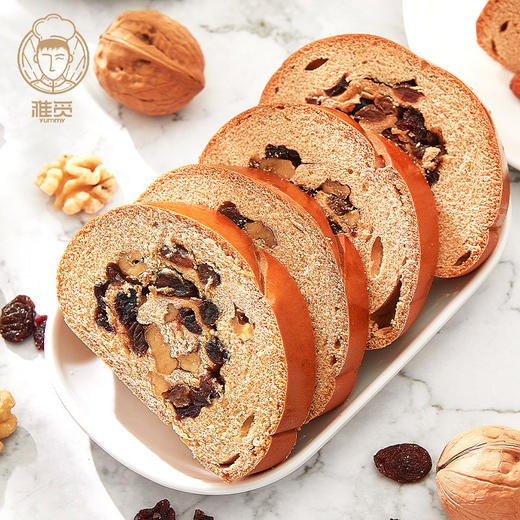 雅觅 黑麦大列巴500g 俄罗斯坚果面包 新疆俄罗斯风味列巴 健康早餐 老少都能吃的面包 商品图4