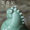 茶香记 茶道摆件 青瓷 梅子青绿马 茶道零配 茶宠 小物 商品缩略图2