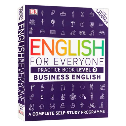 人人学英语 商务英语2 英文原版 English for Everyone Business English Level 2 Practice Book 英语自学练习册小花生网推荐读物 商品图1