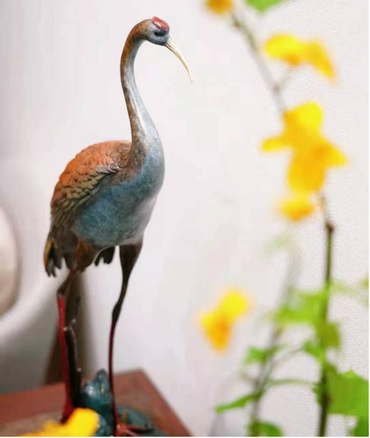 朱炳仁·铜｜八方鹤喜 商品图0