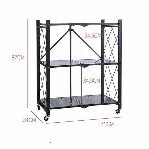 彤欣免安装折叠置物架 商品图0
