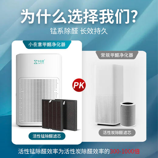 小在意甲醛净化器 锰卫士  清华大学专利 活性锰除甲醛 商品图7