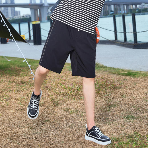 【断码清仓】HX 夏季休闲五分裤S206220110101/02短裤 商品图1