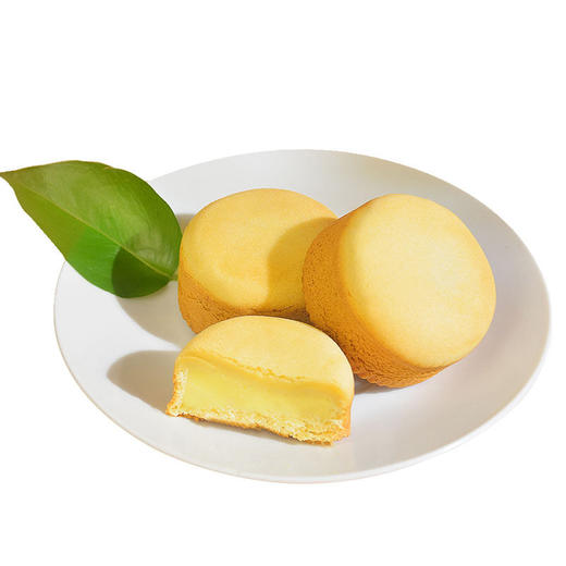 雅觅 芝士小蛋糕320g 8枚 奶黄营养早餐零食点心 办公室休闲食品 商品图4