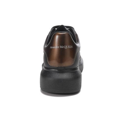 Alexander McQueen/亚历山大麦昆【22春夏新款】男士皮革系带休闲运动鞋厚底鞋 586204 WIBN4 商品图2