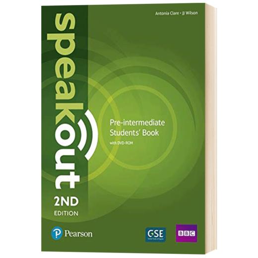 培生英语综合教材 英文原版 Speak out Pre-Intermediate 预备中级 大声说出来 第二版 PTE备考 托福雅思备考 英文版原版书籍含DVD 商品图1