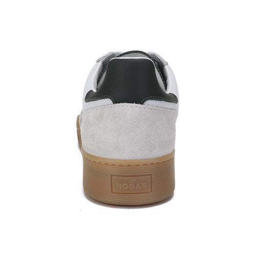 HOGAN【22春夏新款】男士H357系列织物配皮系带休闲运动鞋 HXM3570AC40R4 商品图2
