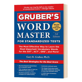 英文原版 Gruber's Word Master for Standardized Tests 英文版进口原版英语考试书籍