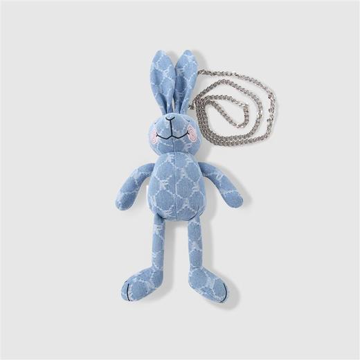 （非活动拍下无效）【实体店同款】牛仔布链条兔BLUE安奈儿童装AG230563 商品图0